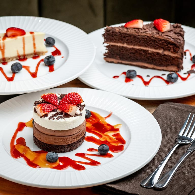 A Variety of Desserts to Complete Your Meal