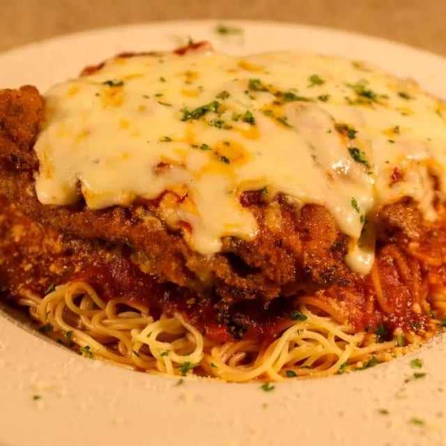 Chicken Parmigiana.